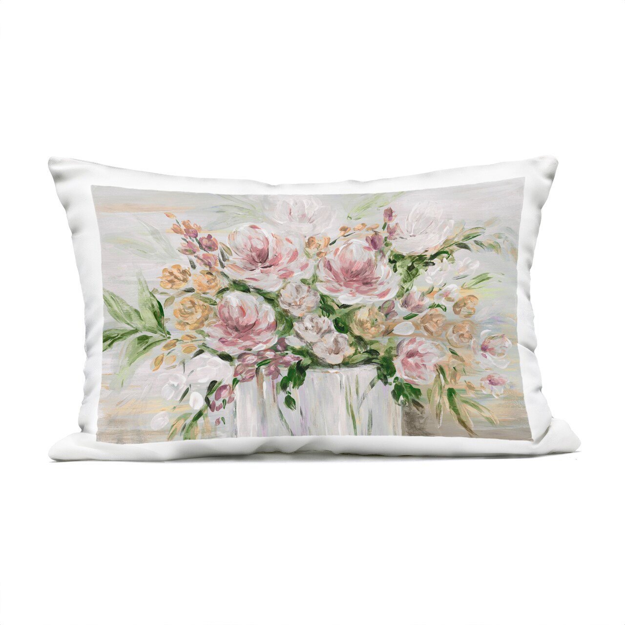 Stupell Industries Country Style Floral
Assortment Outdoor Printed Pillow design by Kristen Brockmon, 14 x 7 x 20
